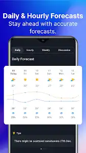 1Weather Forecasts & Radar screenshot 5