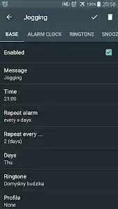 Alarm clock PRO screenshot 2