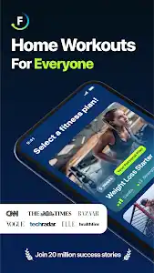 Fitify: Fitness, Home Workout screenshot 1