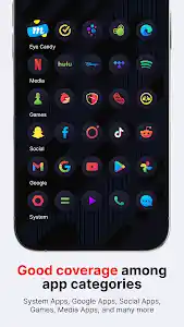 Hera Dark: Circle Icon Pack screenshot 4