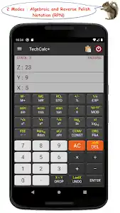 TechCalc+ Calculator screenshot 2
