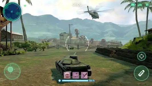 War Machines：Tanks Battle Game screenshot 1