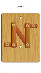 Wood Nuts & Bolts Puzzle screenshot 1