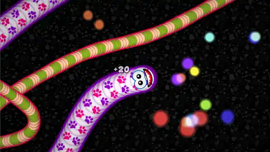 Worms Zone .io - Hungry Snake screenshot 1