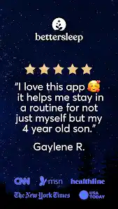 BetterSleep: Sleep tracker screenshot 1