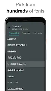 DIGI Clock Widget Plus screenshot 5