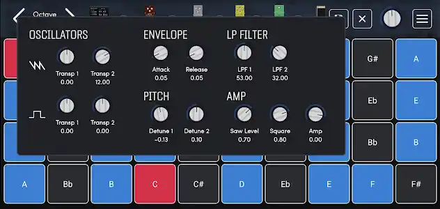 MuseLead Synthesizer screenshot 2