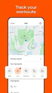 Strava: Run, Bike, Hike screenshot 1