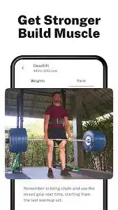 StrongLifts Weight Lifting Log screenshot 2