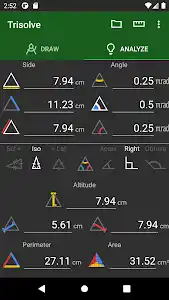 Trisolve: Triangle Calculator screenshot 3