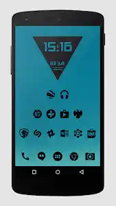 Zwart - Black Icon Pack screenshot 3
