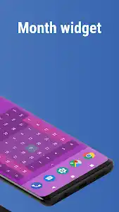 Calendar Widget: Month/Agenda screenshot 3
