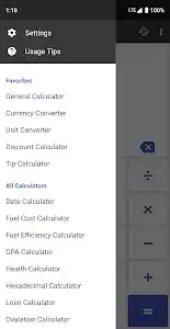 ClevCalc - Calculator screenshot 1