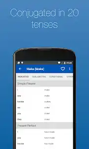 English Verb Conjugator Pro screenshot 4