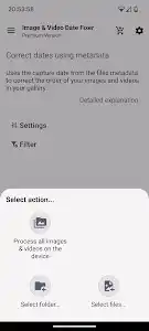 EXIF Image & Video Date Fixer screenshot 2