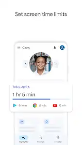 Google Family Link screenshot 1