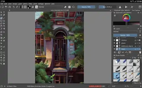 Krita screenshot 1
