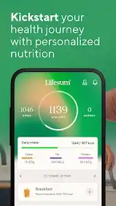 Lifesum: Calorie Tracker screenshot 1
