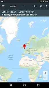 Map Coordinates screenshot 1