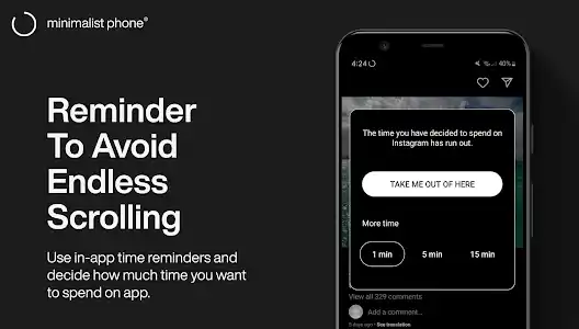 minimalist phone: Screen Time screenshot 3