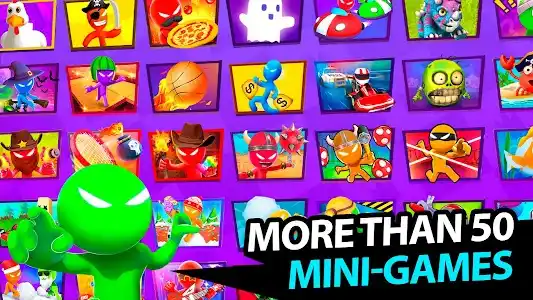 Stickman Party 234 MiniGames screenshot 2