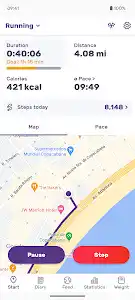 Running Tracker App - FITAPP screenshot 2