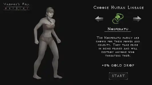 Vampire's Fall: Origins RPG screenshot 1