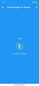 Voice changer with effects screenshot 1