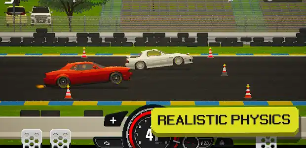 APEX Racer - Pixel Cars screenshot 1