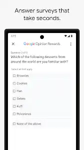 Google Opinion Rewards screenshot 2