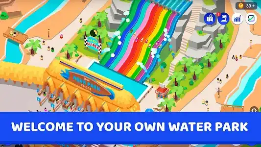 Idle Theme Park Tycoon screenshot 1