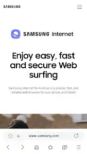 Samsung Internet Browser screenshot 1