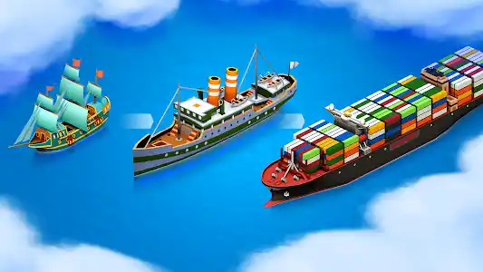 Sea Port: Cargo Boat Tycoon screenshot 2