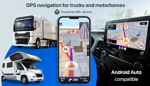 Sygic GPS Truck & Caravan screenshot 1
