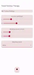 Tonal Tinnitus Therapy screenshot 2