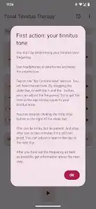 Tonal Tinnitus Therapy screenshot 5